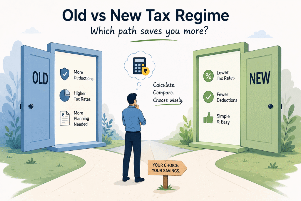 Choosing between the old vs new tax regime for salaried Indians