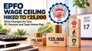 EPFO wage ceiling revised ₹15000 to ₹25000 September 2026 before after comparison