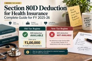 section 80d deduction available only under old tax regime FY 2025-26
